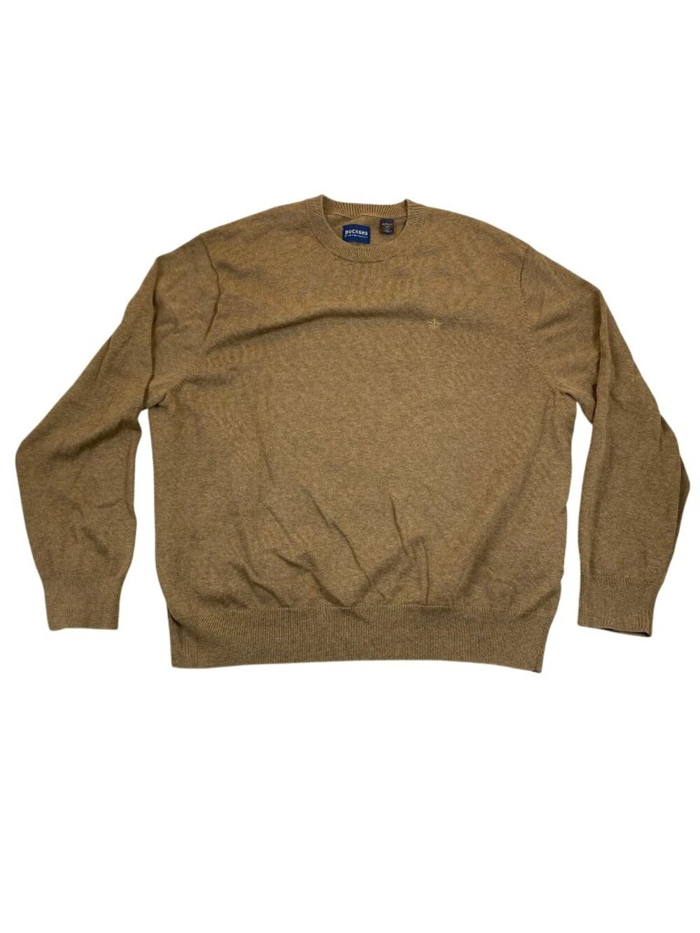 Dockers Mens Sweater Size XXL Pullover Crewneck Casual Long Sleeve Classic